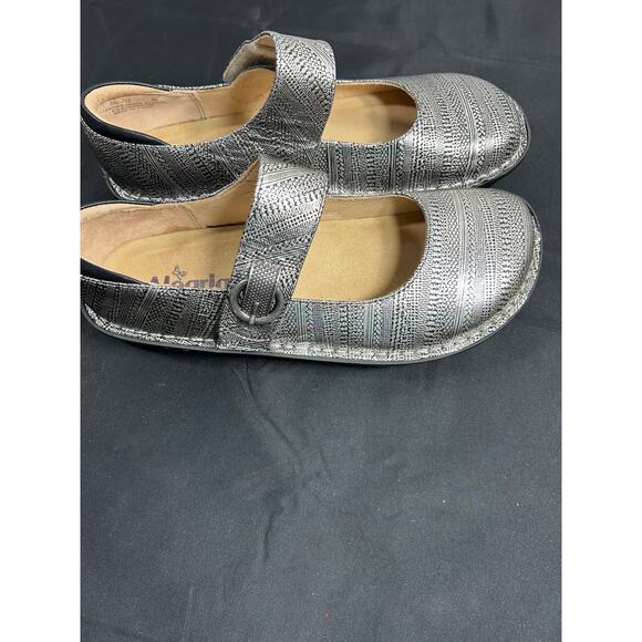 Allegria Paloma Silver Size 9 EU 39 New - Picture 3 of 9
